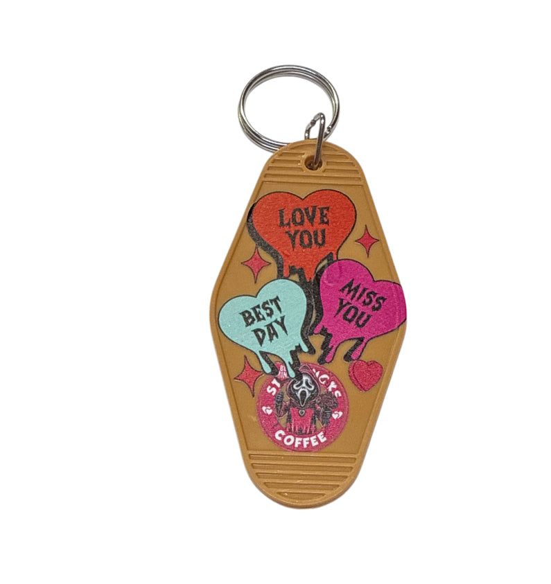 Motel Keychain pick your style