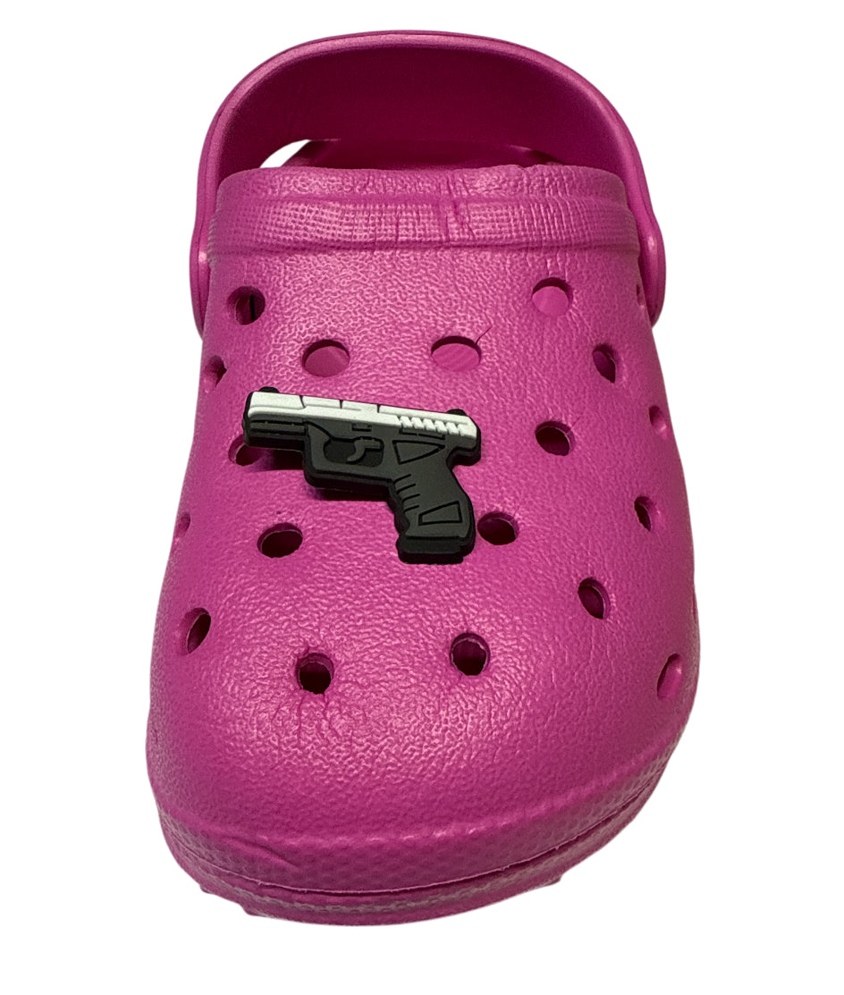 Gun Shoe Charm