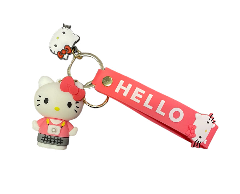 3d pvc hello kitty Keychain