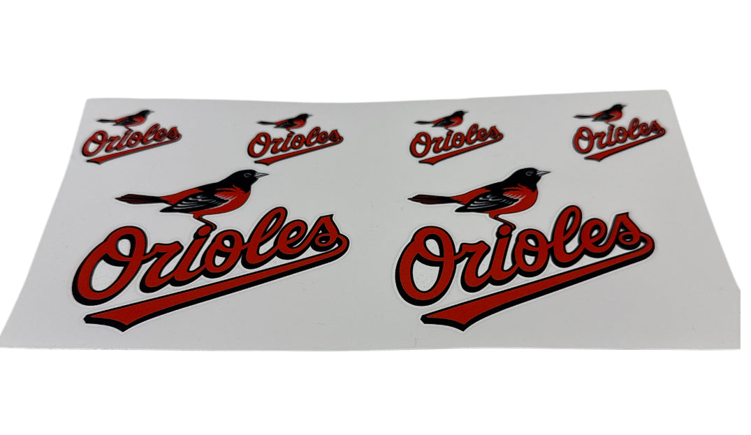 Baltimore Orioles Cup Transfer