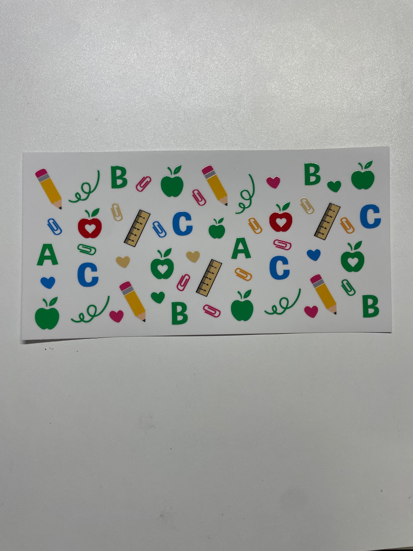 ABC teacher Cup Transfer