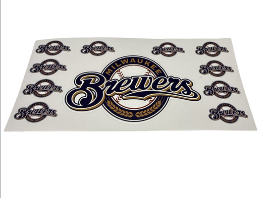 Milwaukee Brewers Cup Transfer