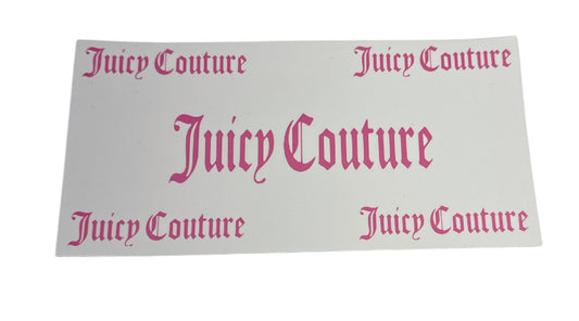 Juicy couture  pink Cup Transfer