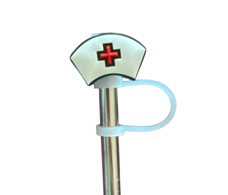 Nurse hat Straw Topper