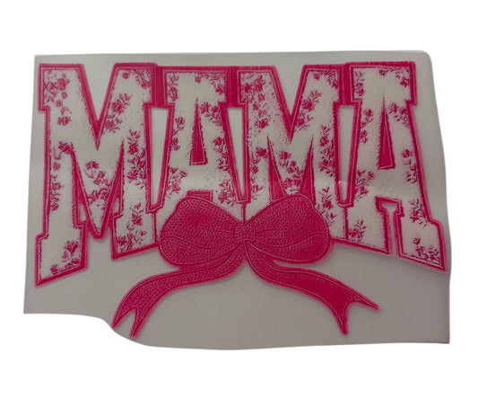 Mama pink  DTF Heat Transfer