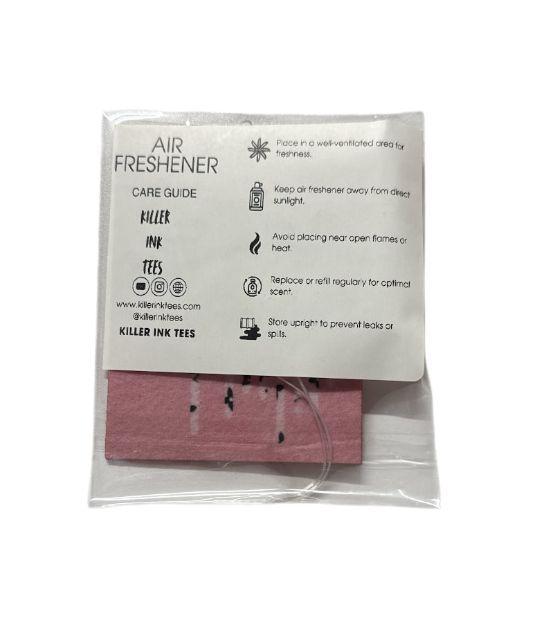 Lv pink lips Air Freshener with spray bottle scent