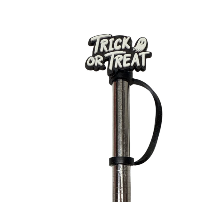 Trick or treat Straw Topper