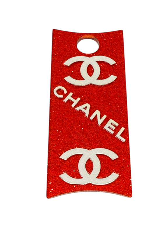 Cc purple Tumbler glitter plate cover