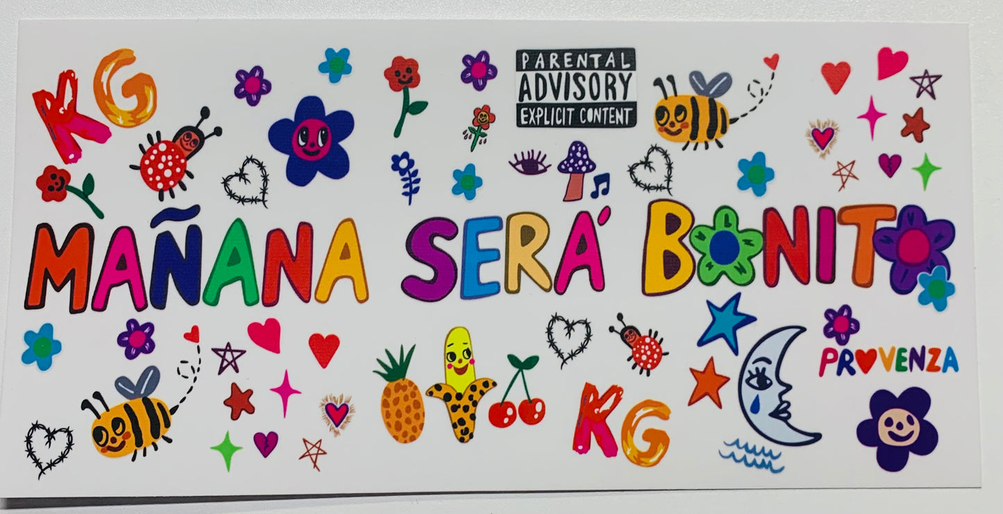 Karol G Manana Sera Bonito Parental Advisory Cup Transfer