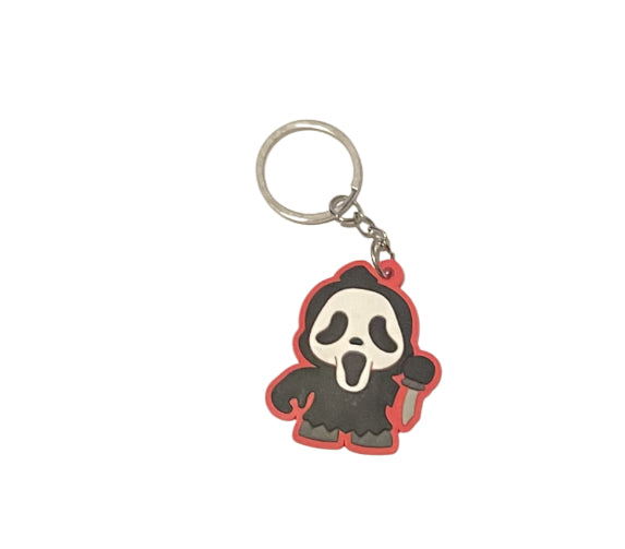 Ghostface Scream Keychain