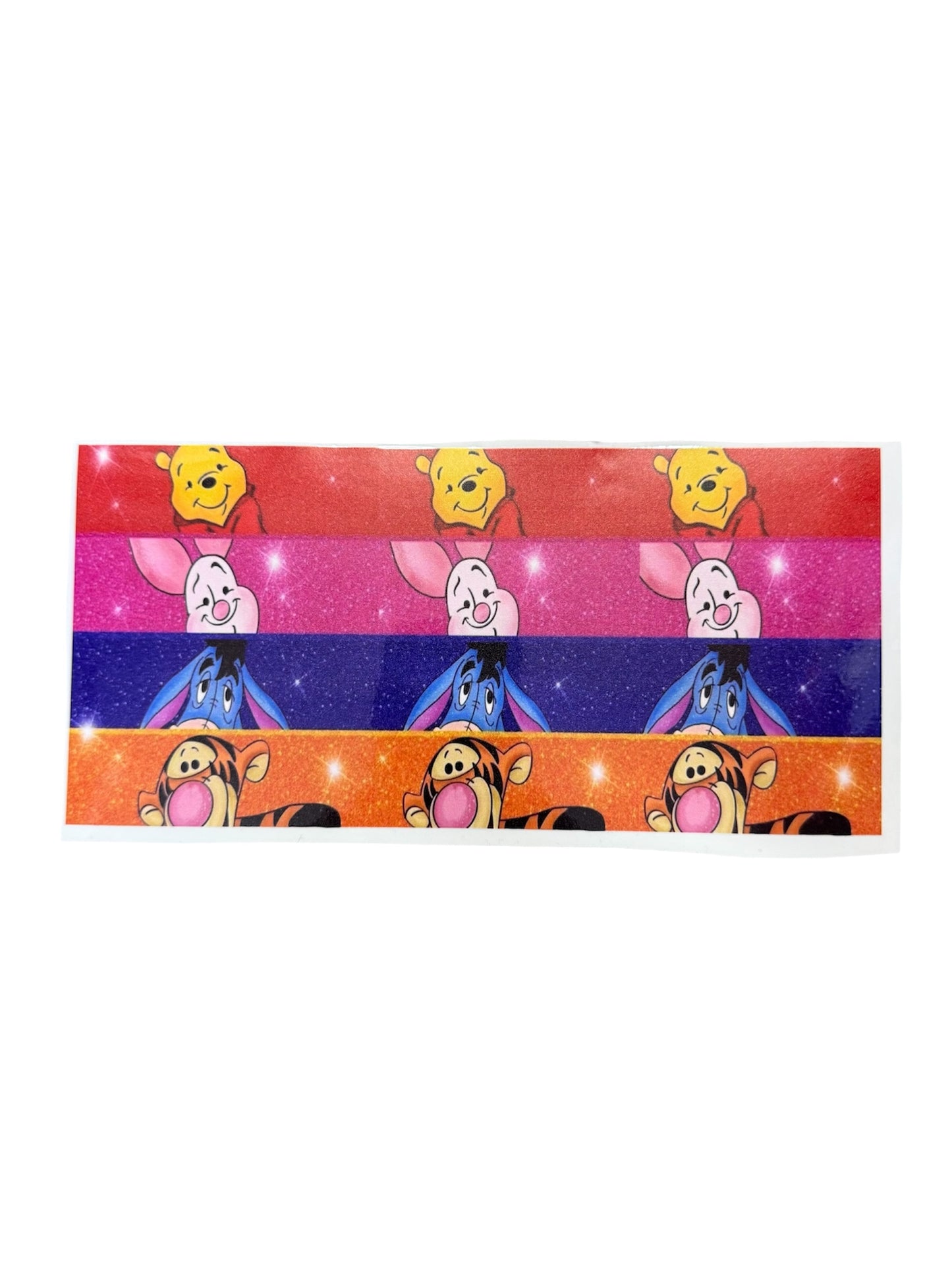 Solid wrap Pooh crew Cup Transfer