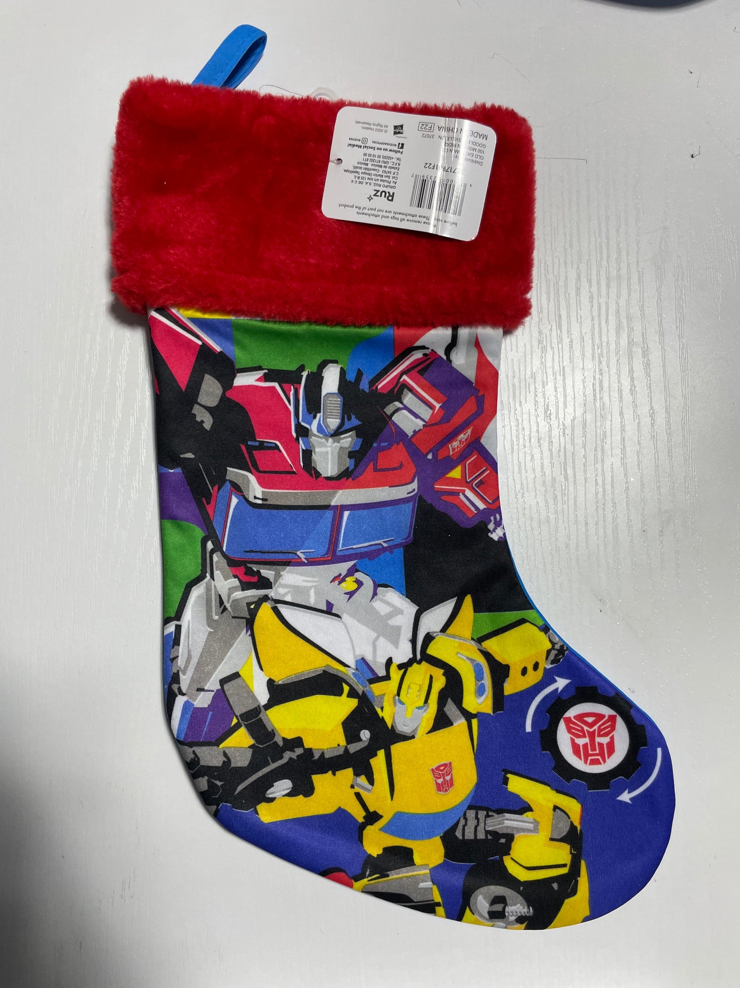 Transformers Stocking