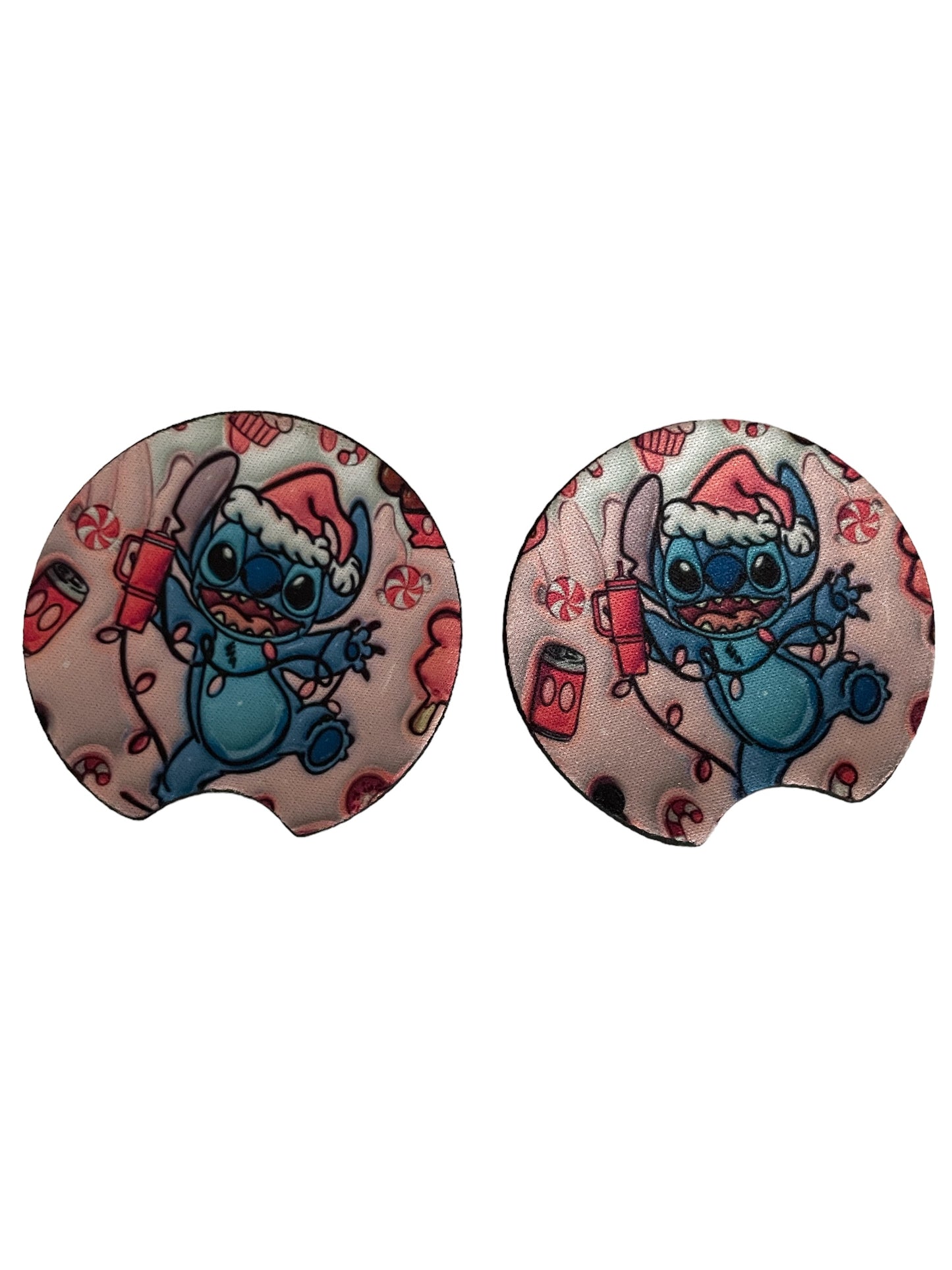 Stitch Christmas Coasters