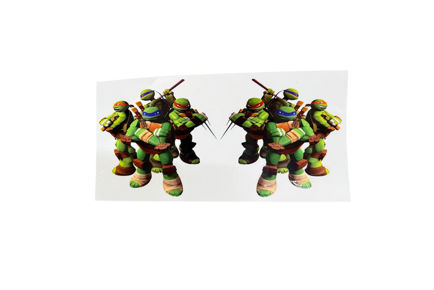 Ninja Turtles Standing Up Cup Transfer