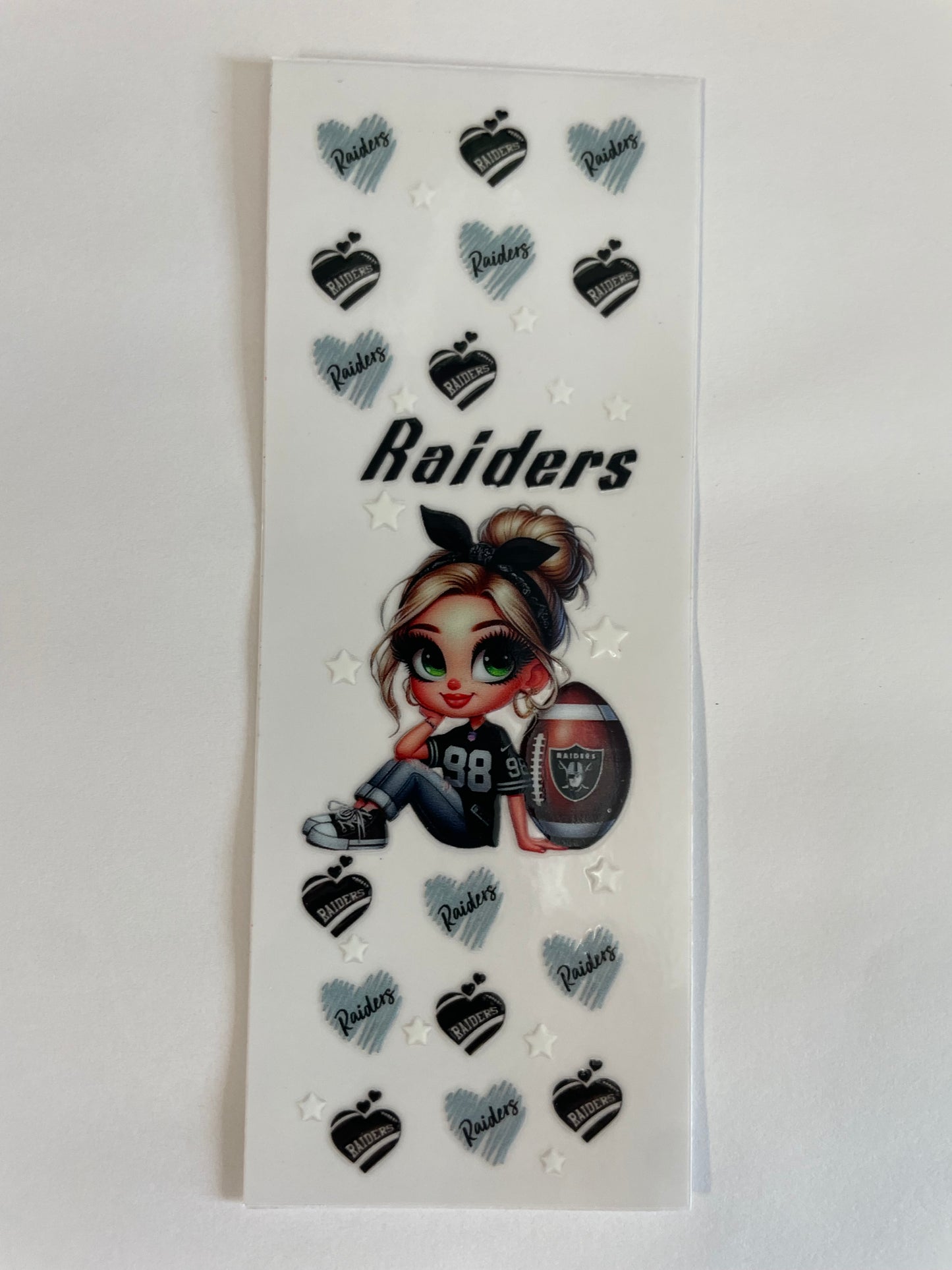 Raiders girl Pen Wrap