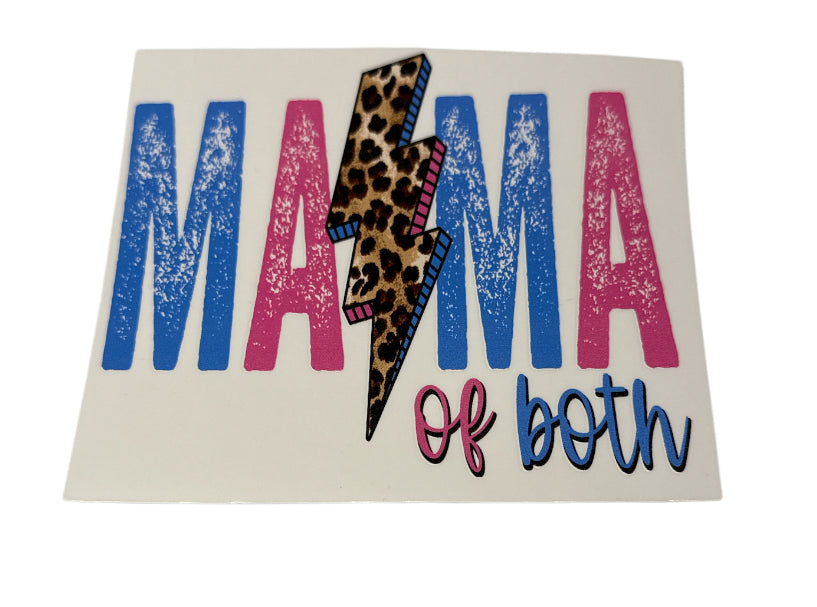 Mama of both Transfer Decal