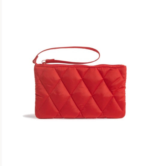 Vera Bradley goji berry red wristlet