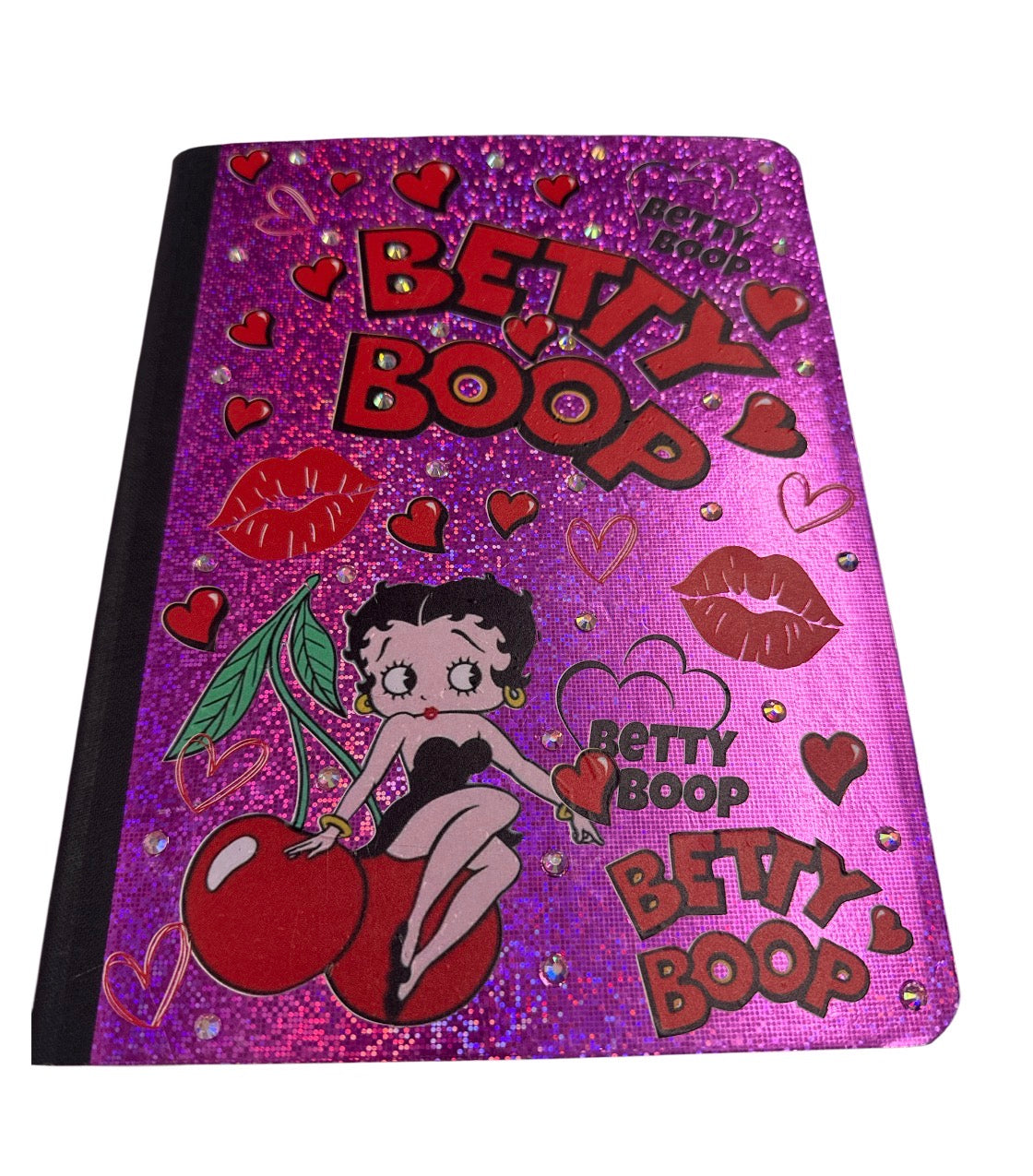 Betty Glitter notebook