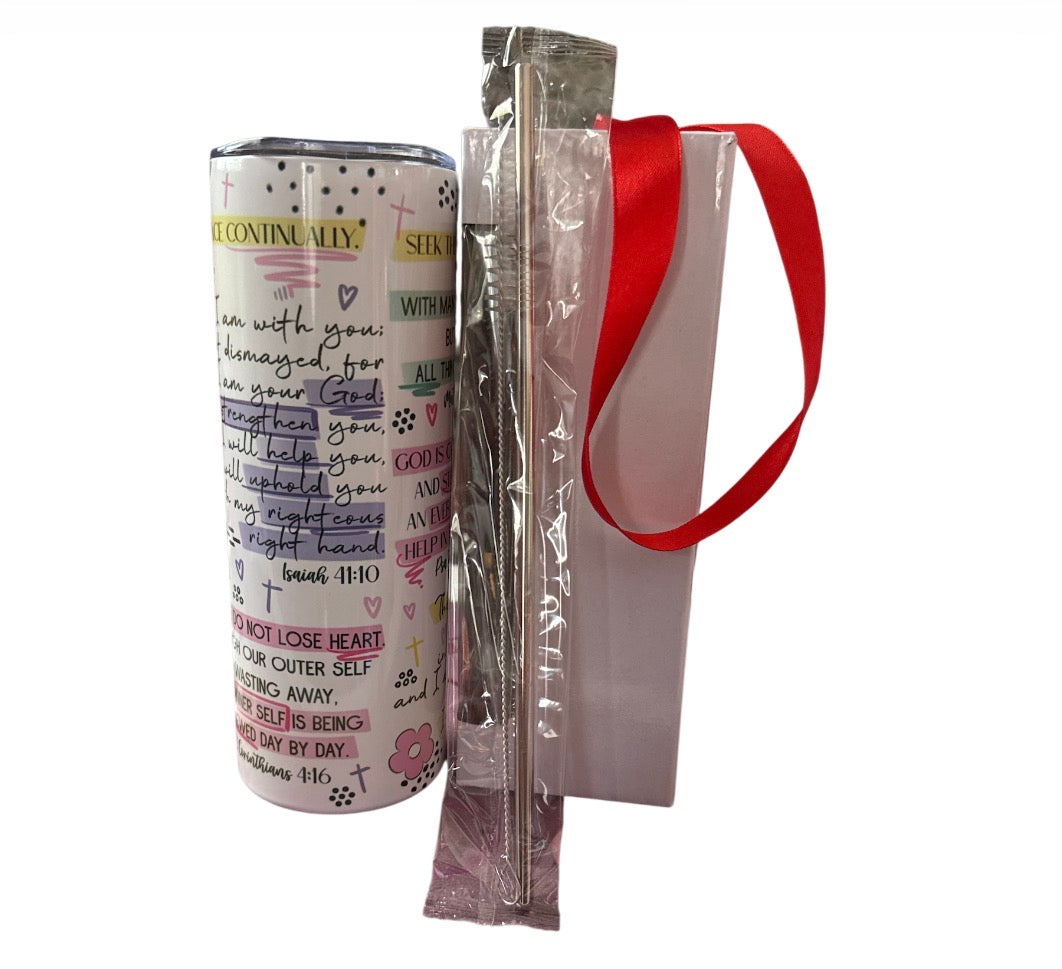 Gods strength Tumbler