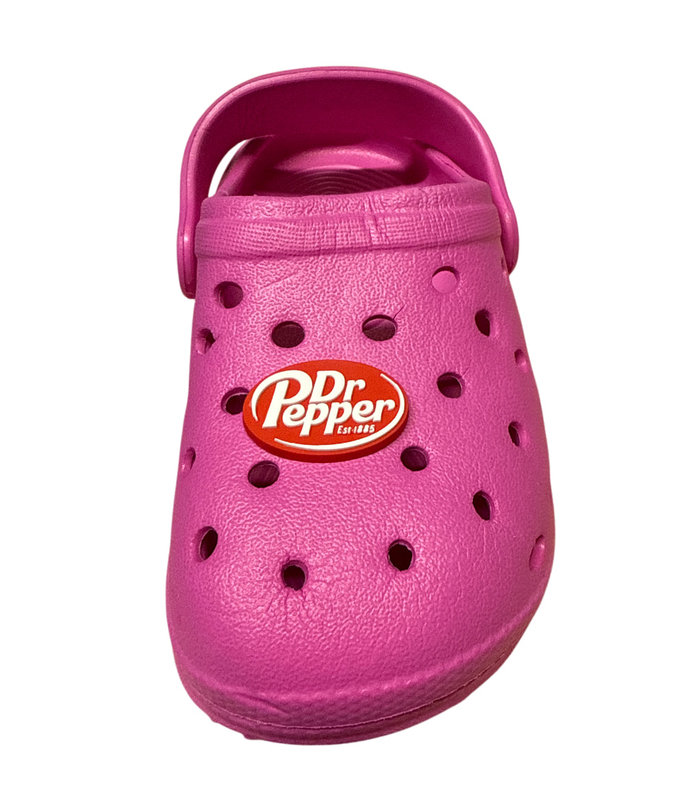 Dr Pepper oval Shoe Charm