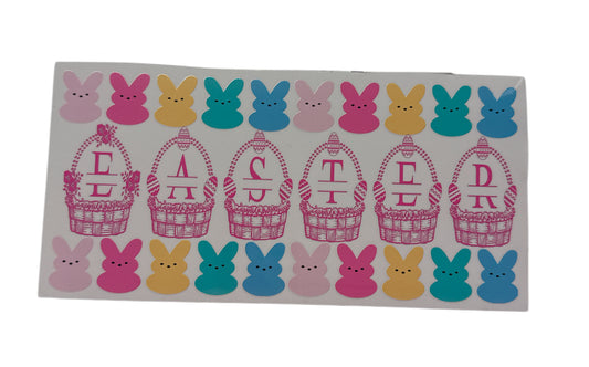 Easter baskets Cup Transfer