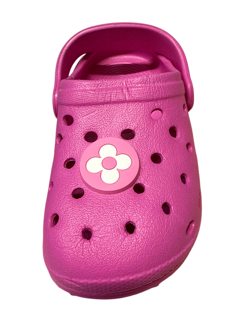 Pink lv circle Shoe Charm