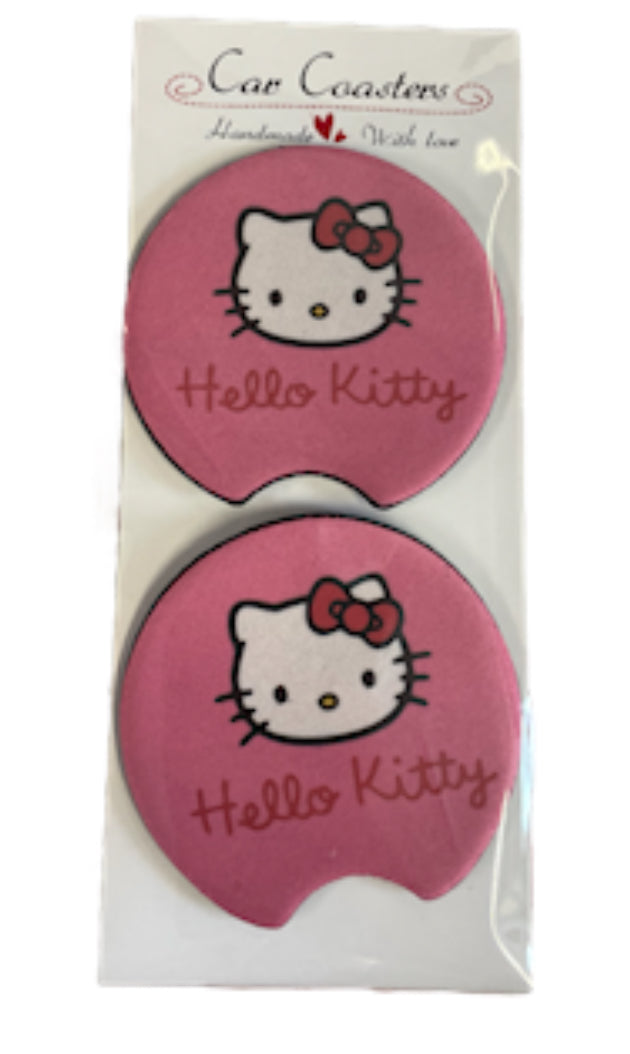 Hello kitty coasters