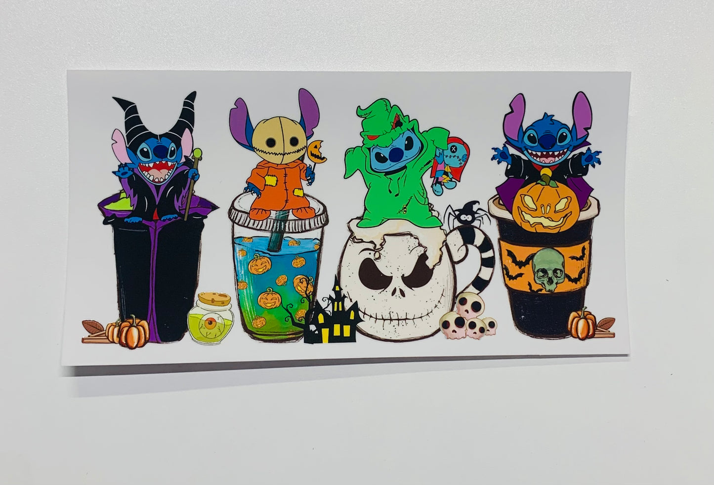 Jack cup with stitch on Cup Transfer