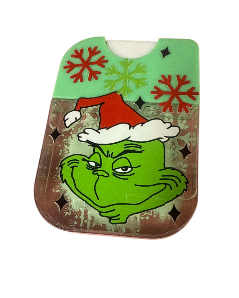 Grinch snowflakes cucumber Hand sanitizer