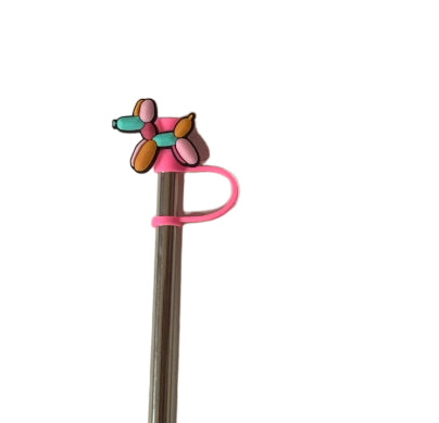 Balloon Dog Straw Topper