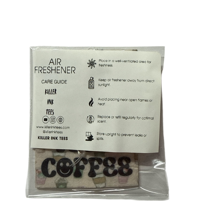 On my way Air Freshener with spray bottle scent