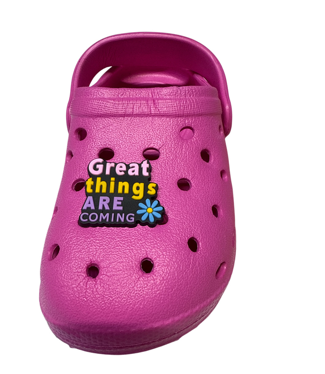 Great things Shoe Charm