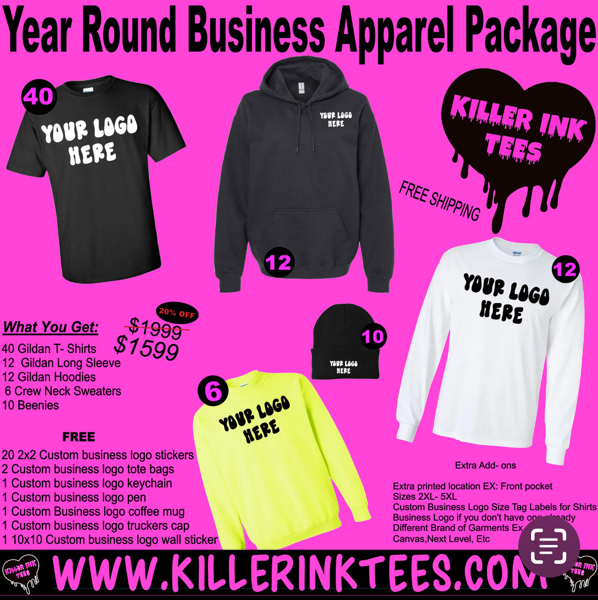 Year Round Business Apparel Package