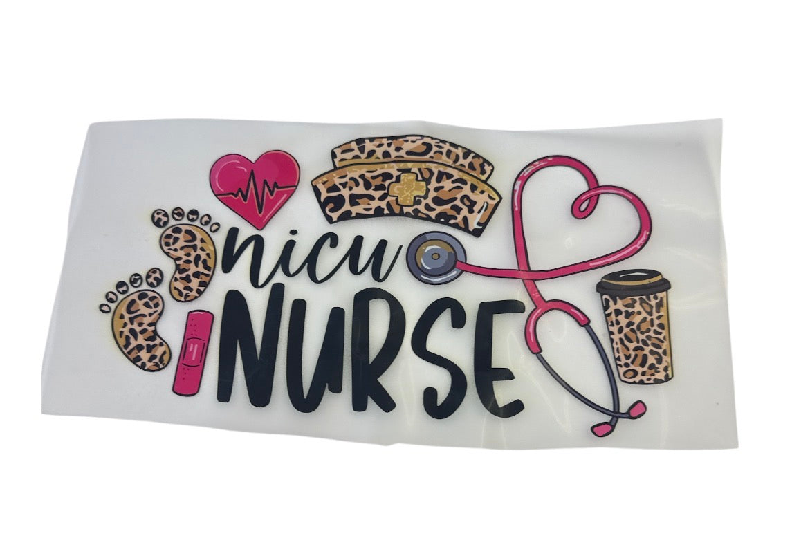 Nicu Nurse DTF transfers