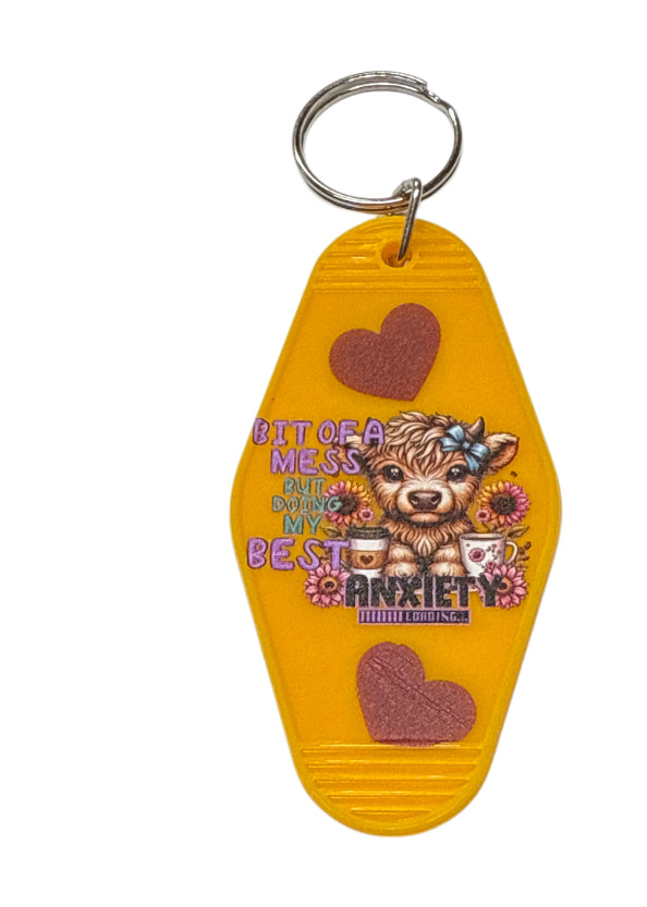 Motel Keychain pick your style