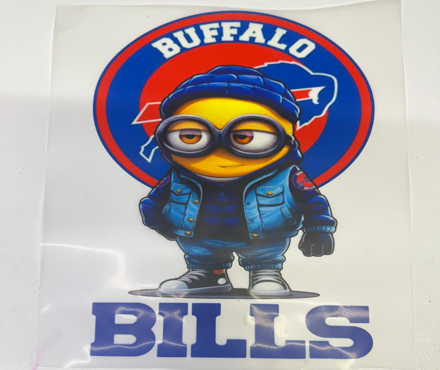 Buffalo Bills Minion DTF Heat Transfer