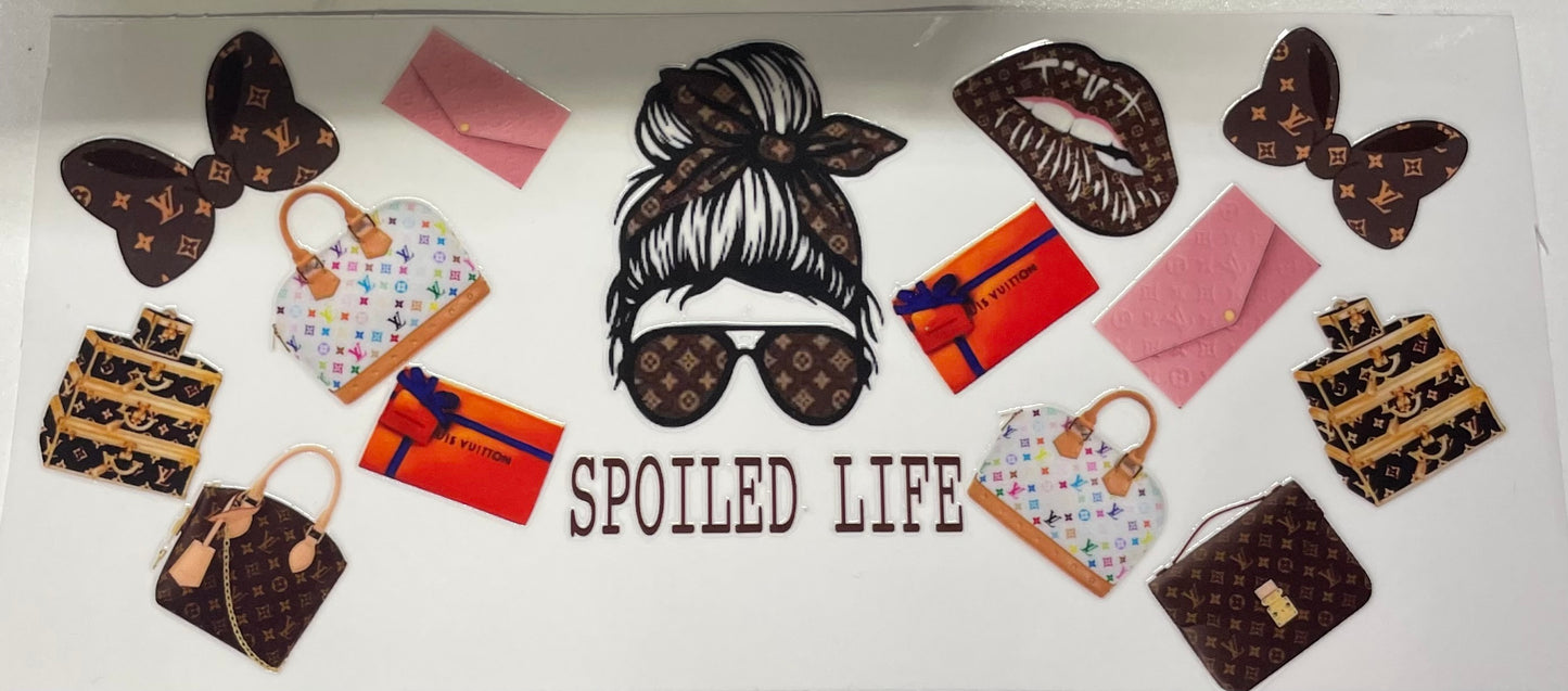 Spoiled life Cup Transfer