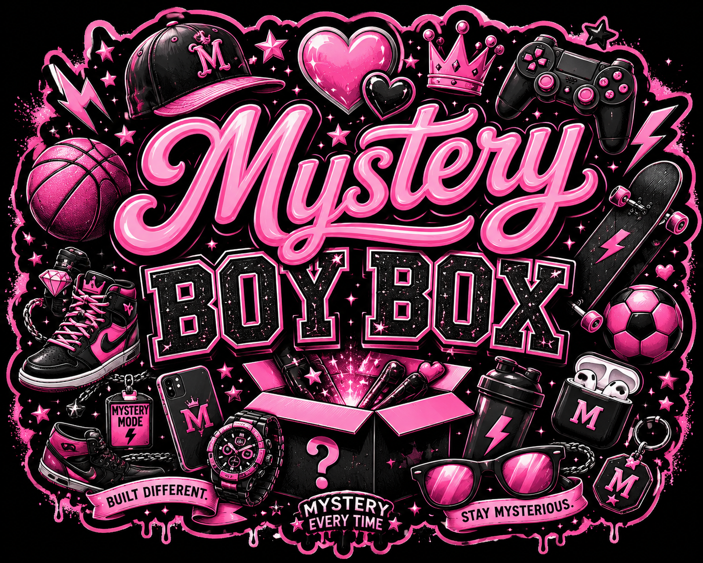 Mystery boy kid Box $10- $75