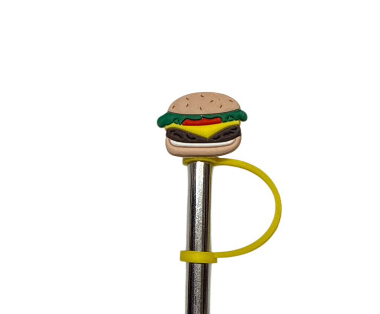 Burger Straw Topper