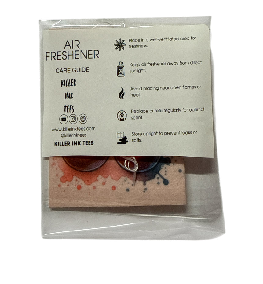 Cherry bow Air Freshener with spray bottle scent