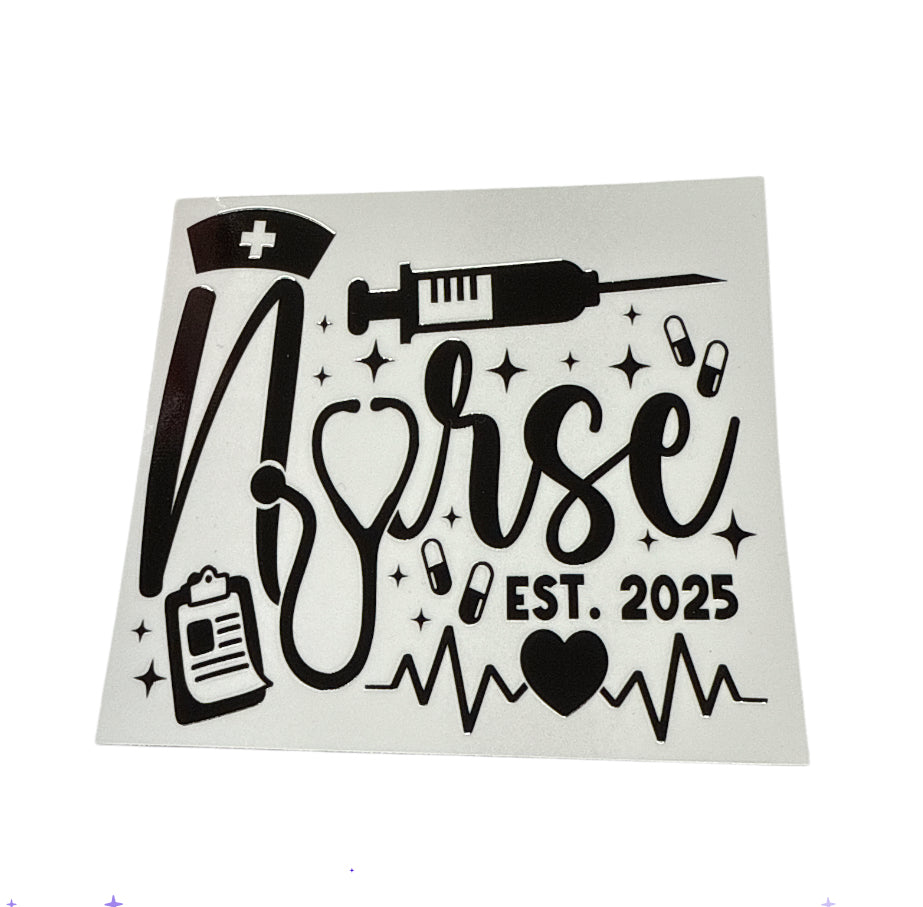 Nurse Transfer Decal