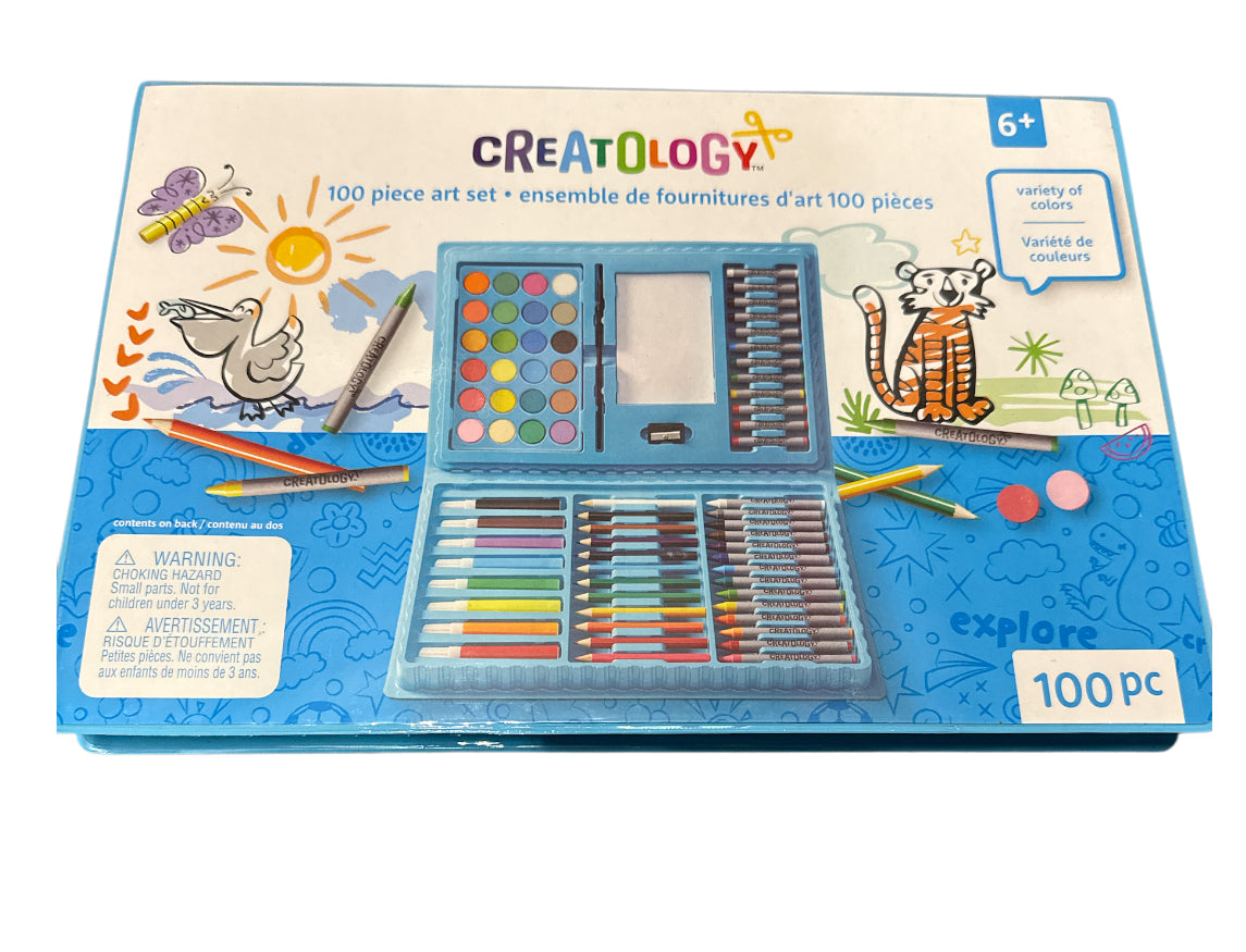 100 piece art set