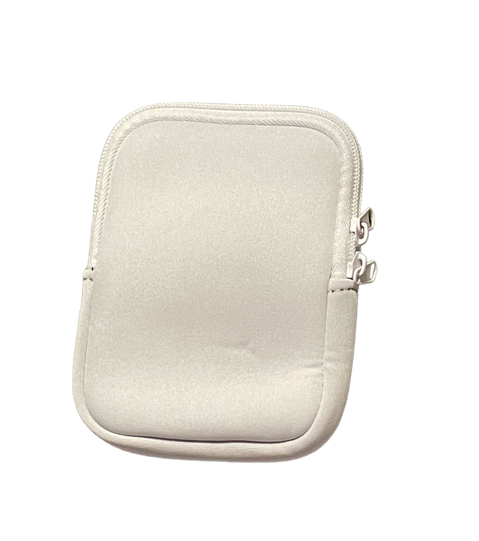 White Drinkware Pouch