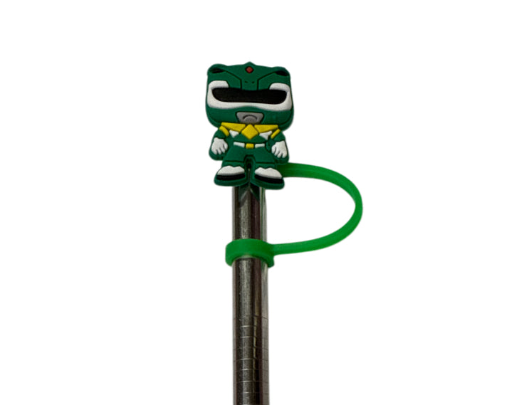Green power ranger Straw Topper