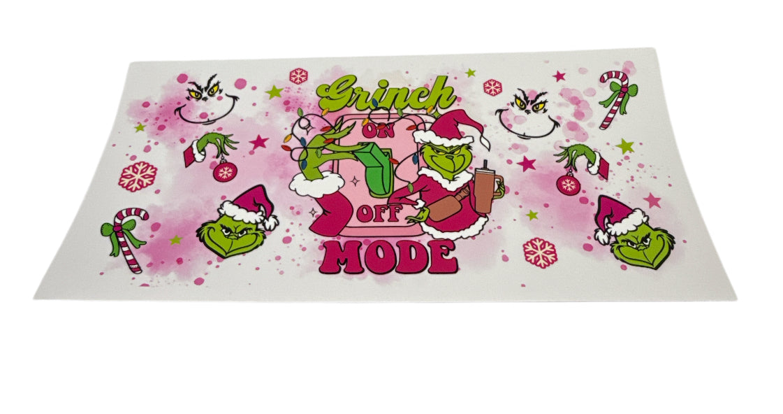 Grinch mix Cup Transfer