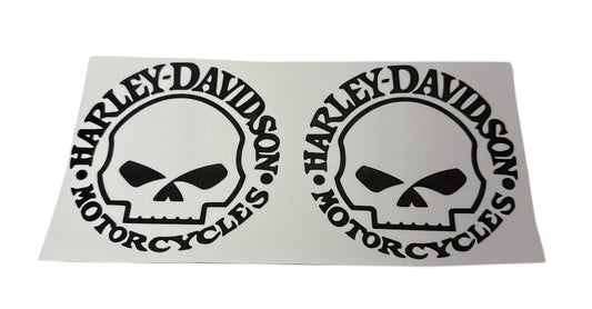Harley davidson double black Cup Transfer