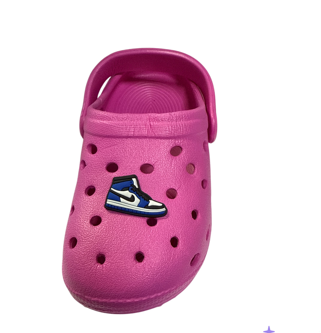 Blue Sneaker Shoe Charm