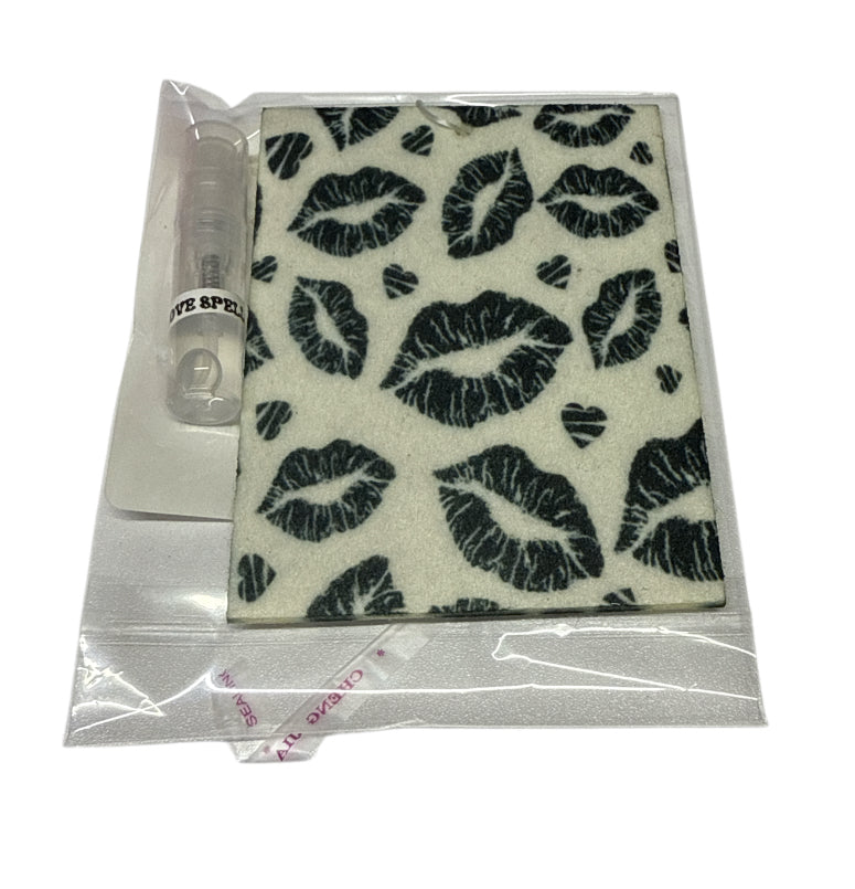 Black lips Air Freshener with spray bottle scent