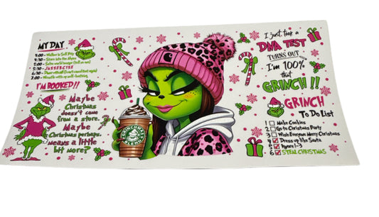 Grinch mix Cup Transfer