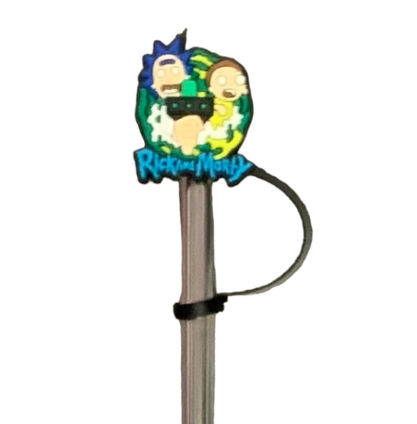 Ricky & Morty Straw Topper